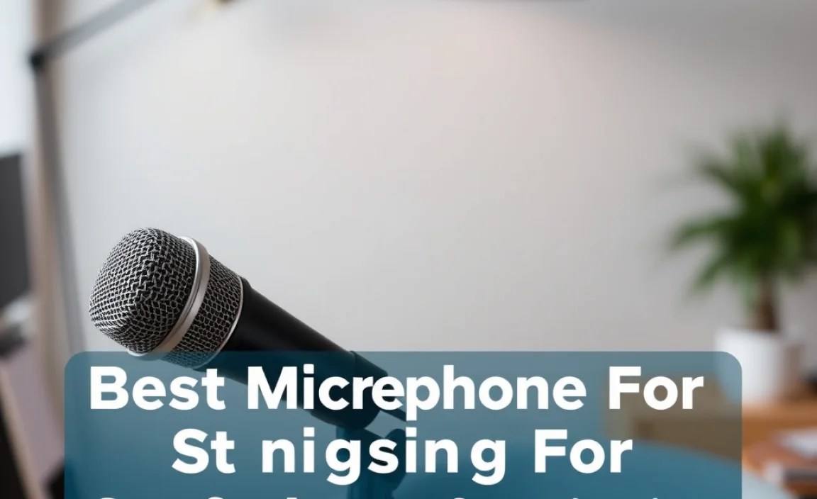 Choosing the Right Microphone for Singing