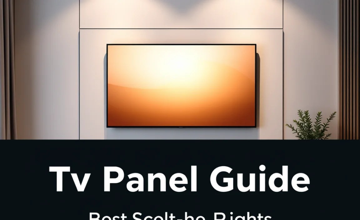Choosing the Right TV Panel for Your Needs