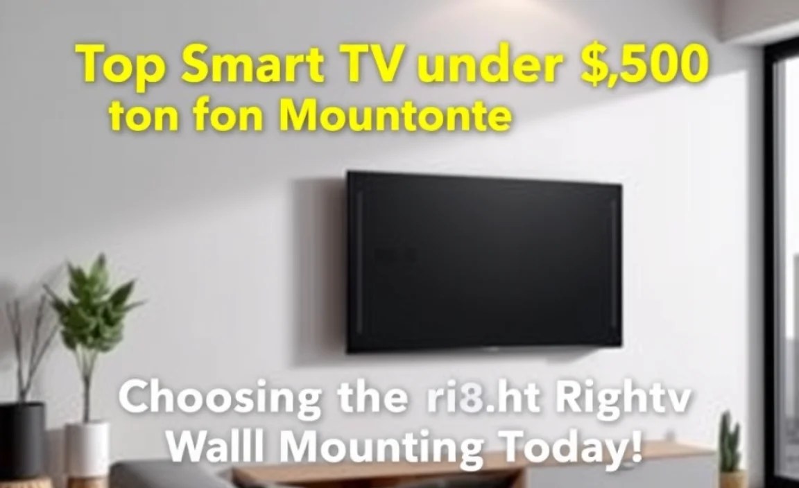 Choosing the Right Wall Mount