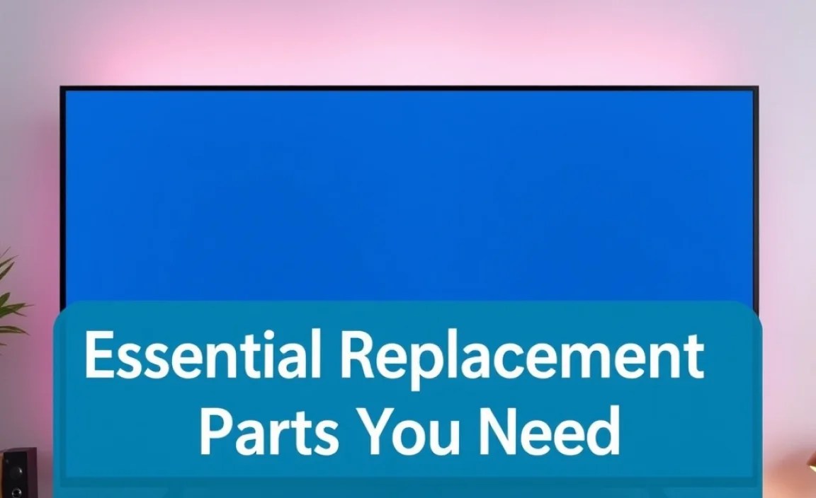 Common Replacement Parts and Their Functions