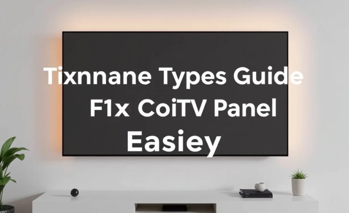 Common TV Panel Problems