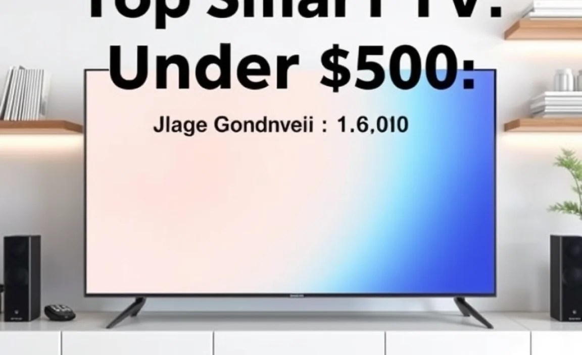 Comparative Analysis: Smart TVs Under $500