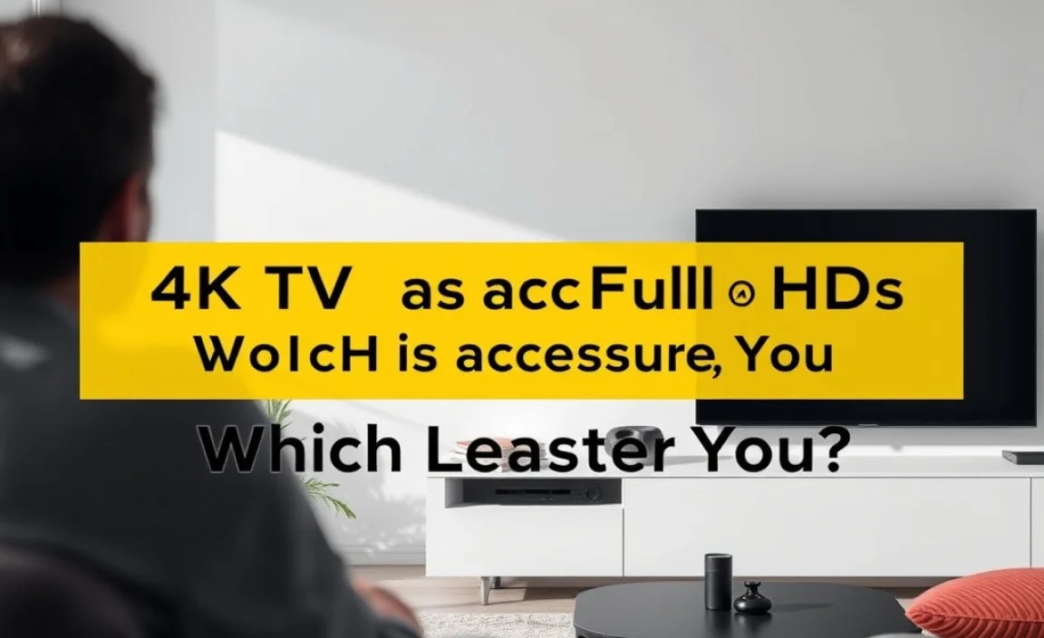 Compatible Accessories for 4K TVs