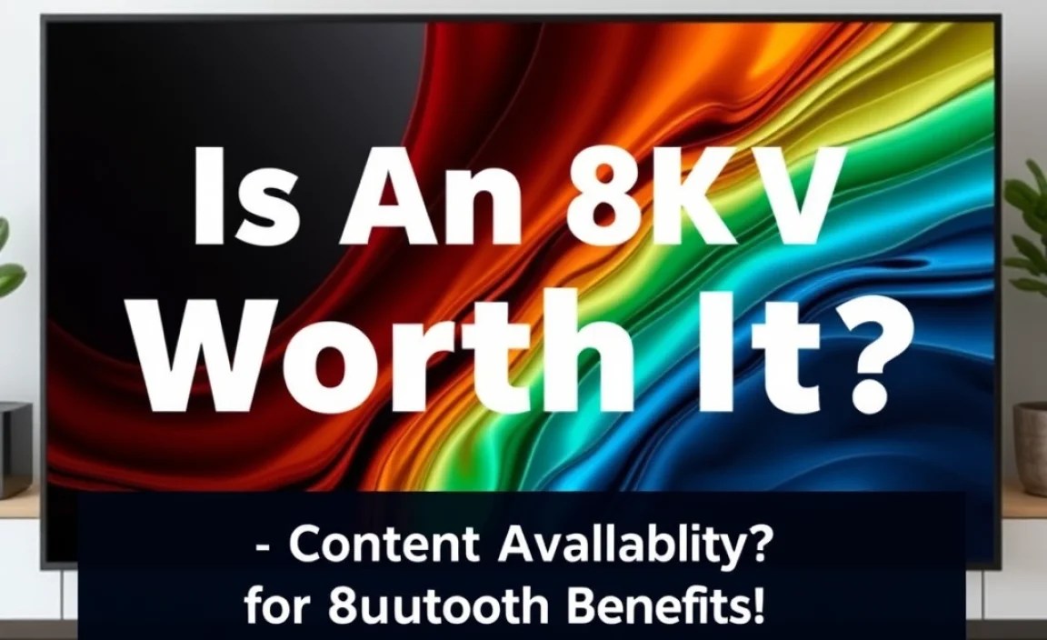 Content Availability for 8K TVs