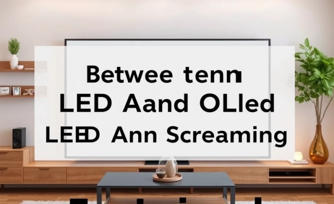 Difference Between Led And Oled Streaming Explained