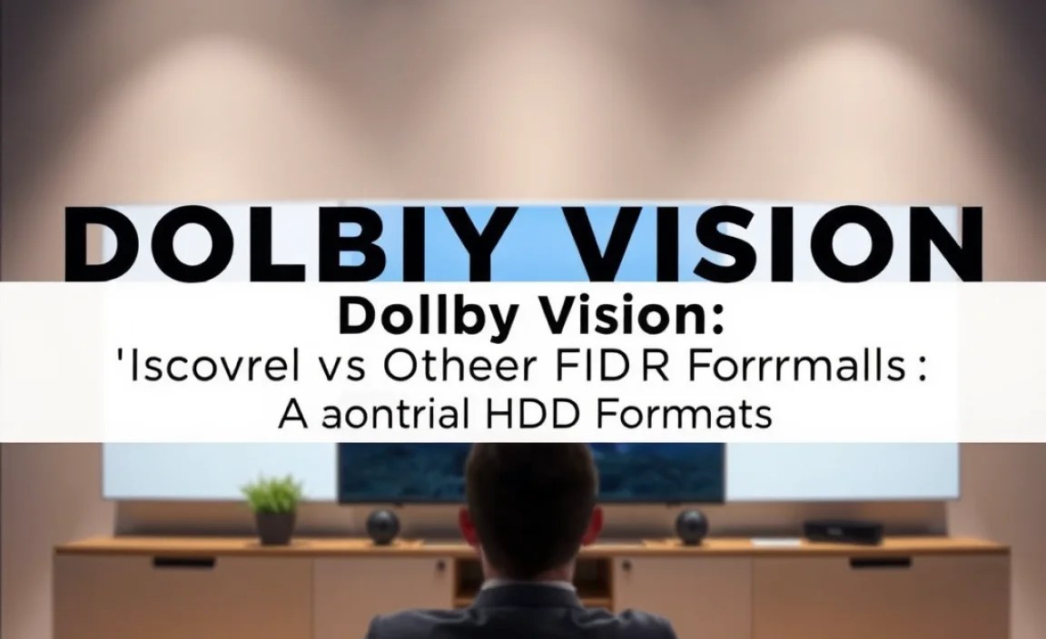 Dolby Vision vs Other HDR Formats