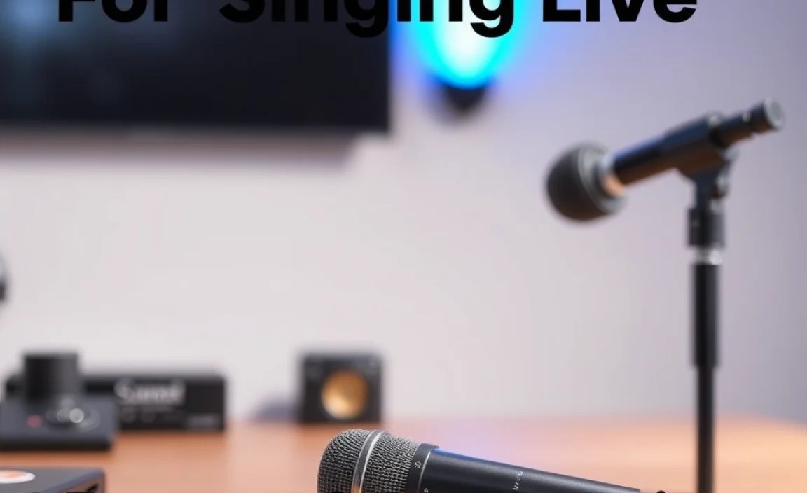 Essential Accessories for XLR Microphones