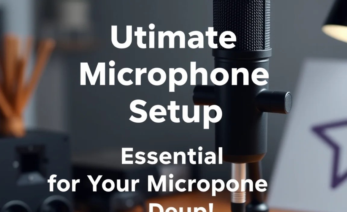 Essential Accessories for Your Microphone Setup