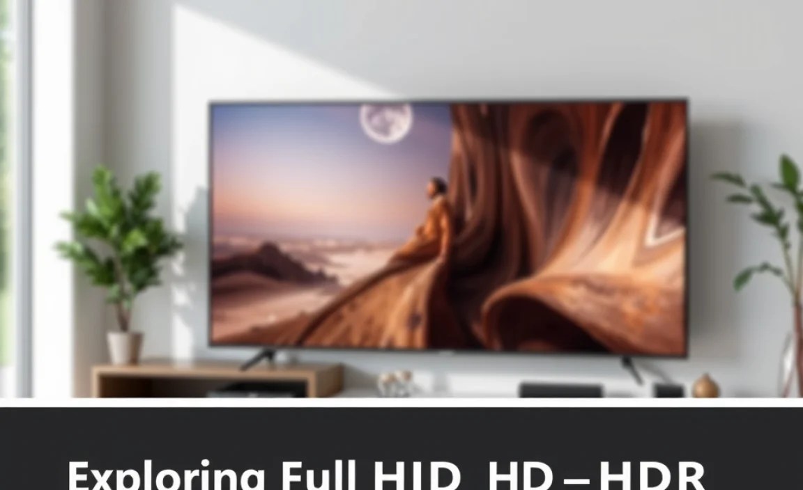 Exploring Full HD HDR Technology