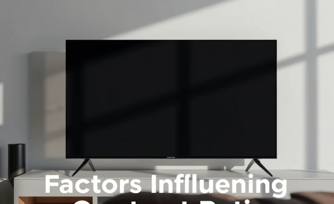 Factors Influencing Contrast Ratio