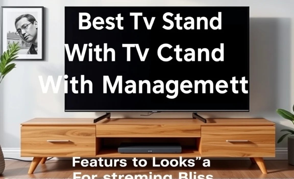 Features to Look for in a TV Stand
