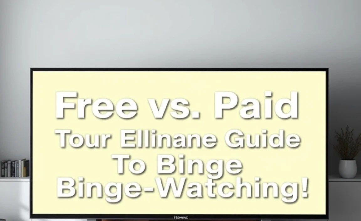Free vs. Paid Streaming TV Apps