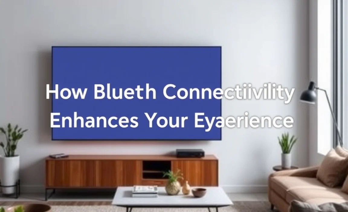 How Bluetooth Connectivity Enhances Your Viewing Experience