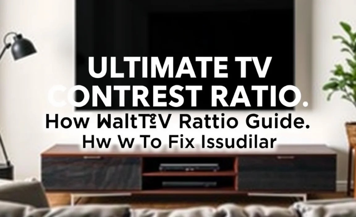 How Contrast Ratio Affects Image Quality