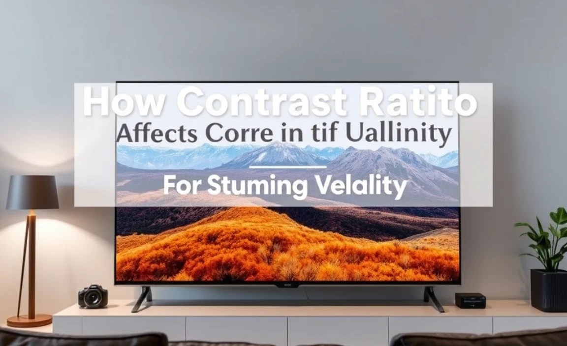 How Contrast Ratio Affects UHD Picture Quality