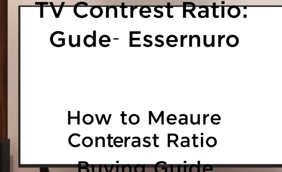 How to Measure Contrast Ratio