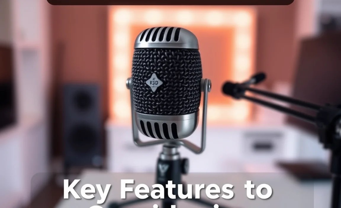 Key Features to Consider in a Microphone Setup
