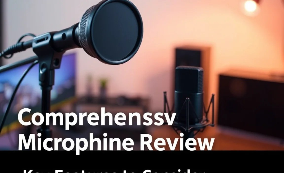 Key Features to Consider When Choosing a Studio Microphone