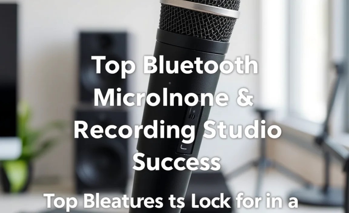 Key Features to Look for in a Bluetooth Microphone