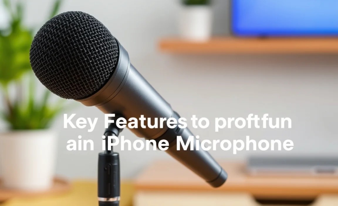 Key Features to Look for in an iPhone Microphone