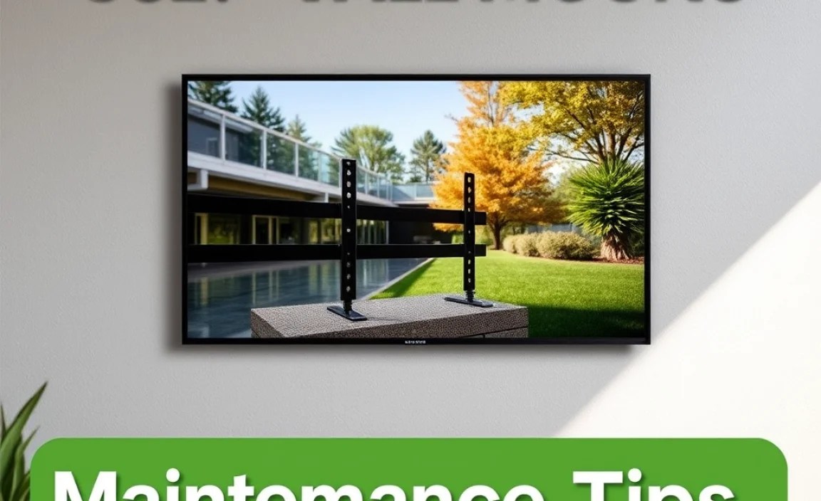 Maintenance Tips for Outdoor TVs
