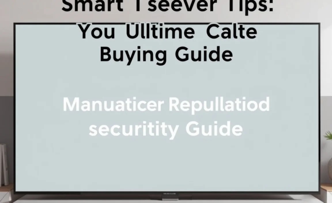 Manufacturer Reputation and Security Practices