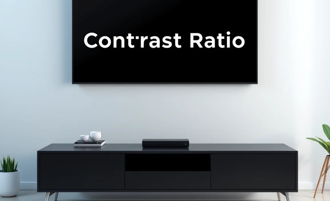 Measuring Contrast Ratio in TVs