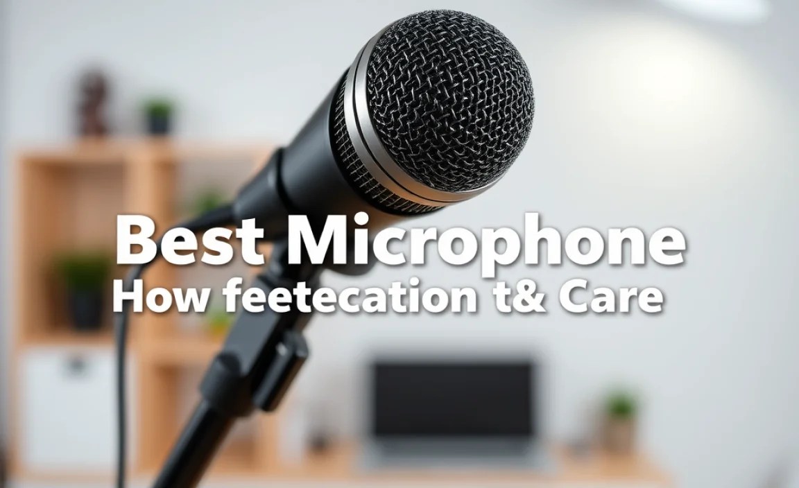 Microphone Maintenance and Care
