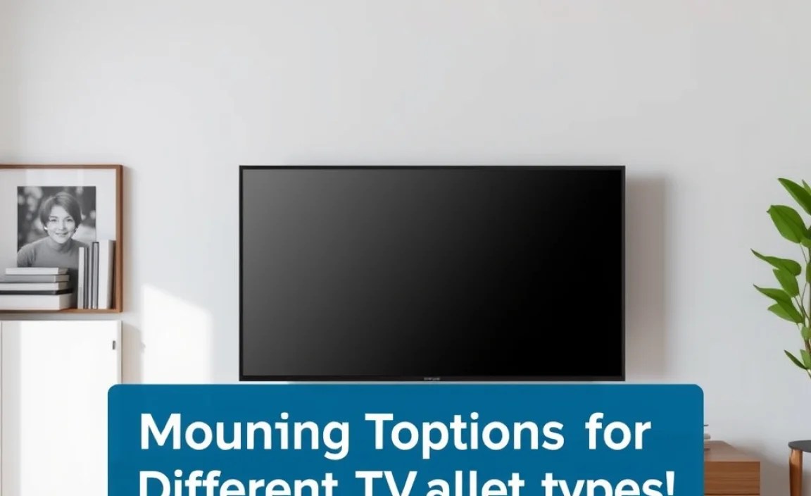 Mounting Options for Different TV Panel Types