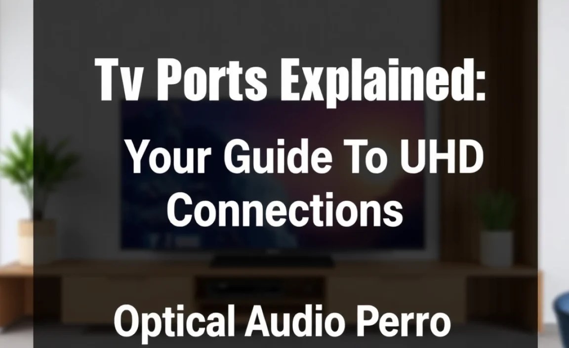 Optical Audio Ports