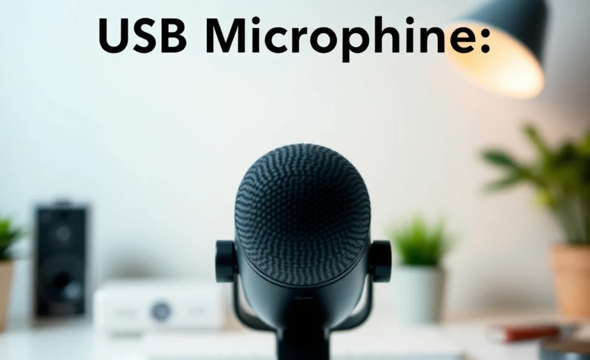 Optimizing Your USB Microphone Settings
