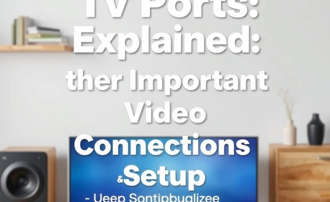 Other Important Video Connections