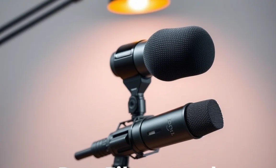 Pop Filters and Windscreens