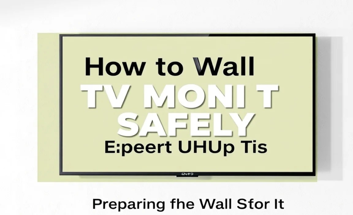 Preparing the Wall for Mounting