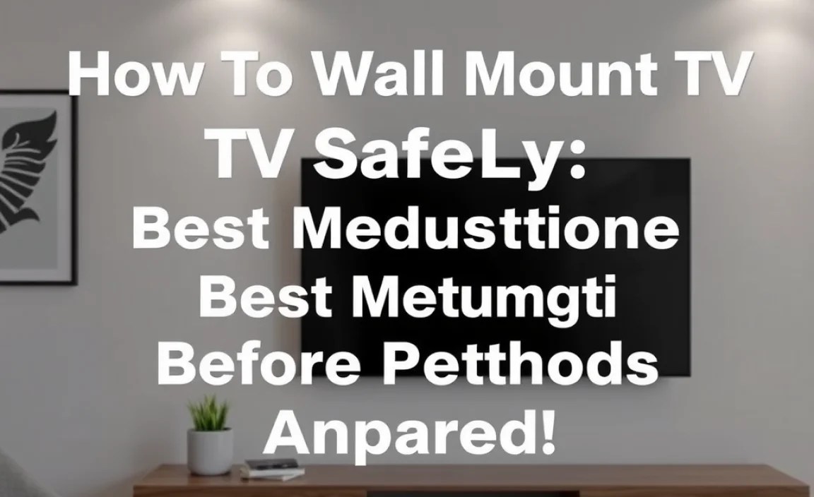 Safety Precautions Before Mounting