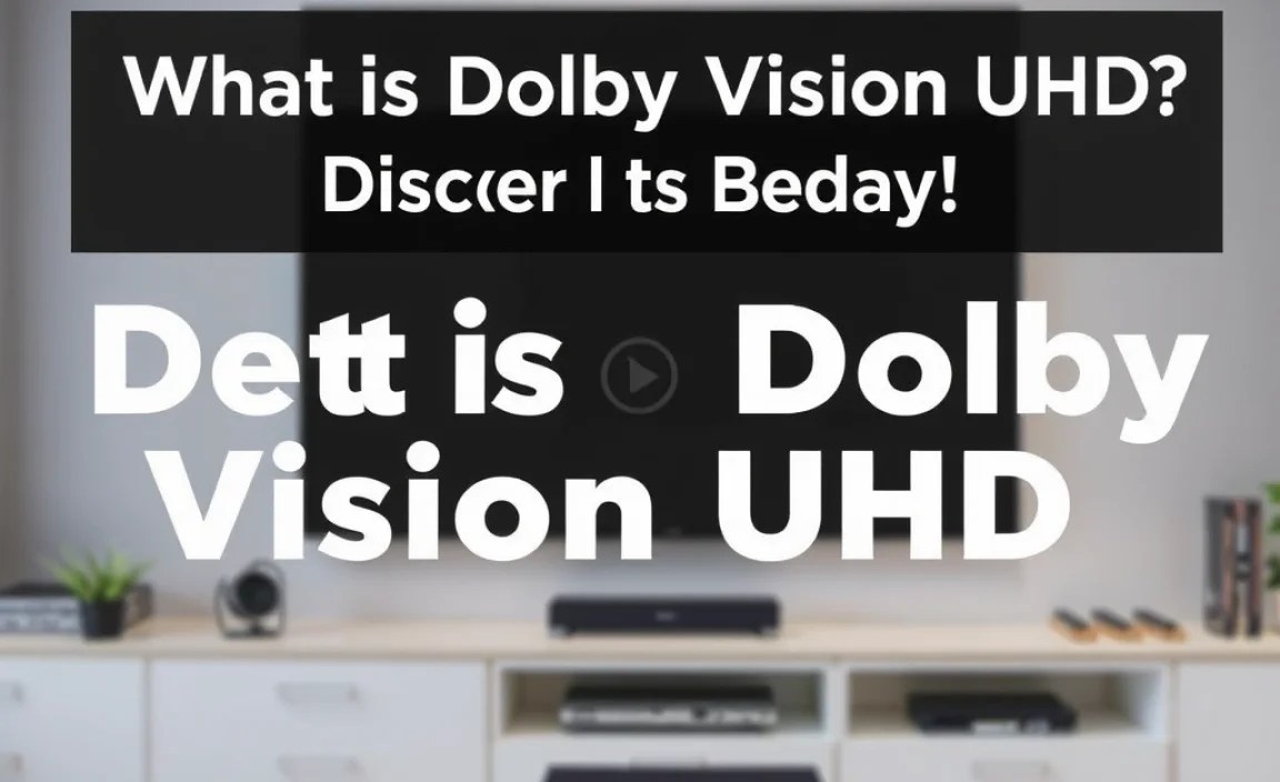 Setting Up Dolby Vision UHD