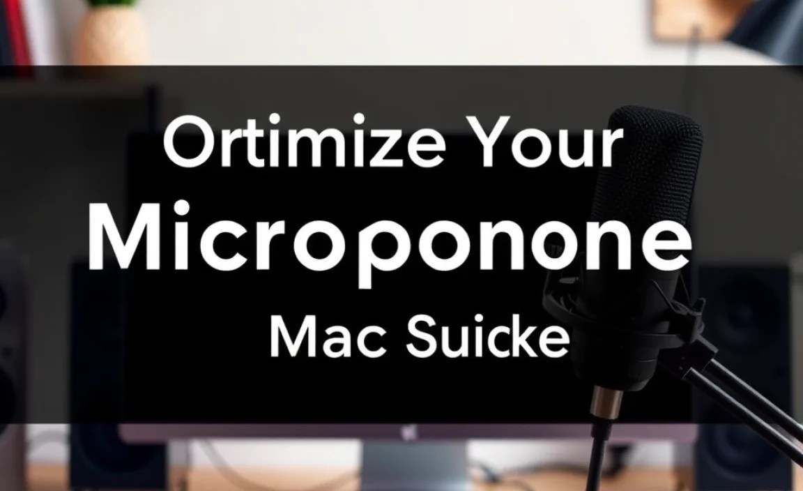 Setting Up Your Microphone on Mac