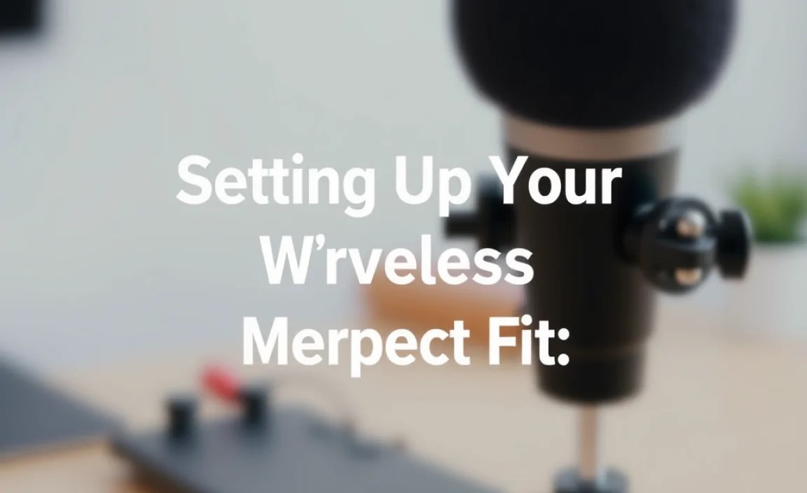 Setting Up Your Wireless Microphone