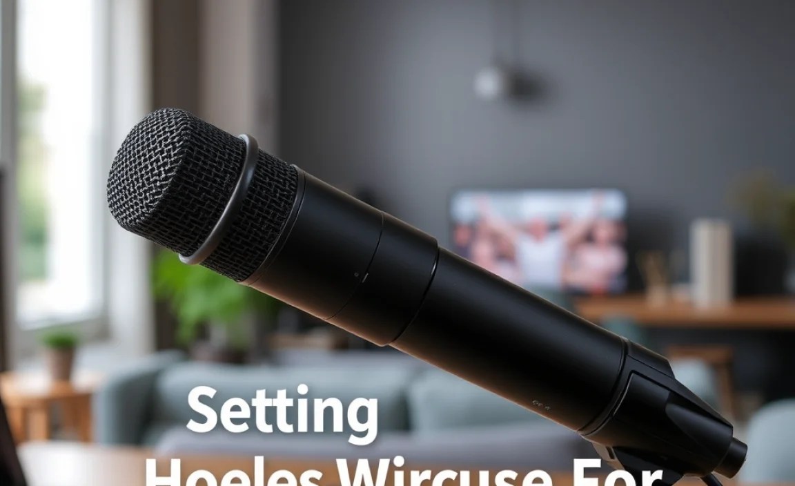 Setting Up Your Wireless Microphone