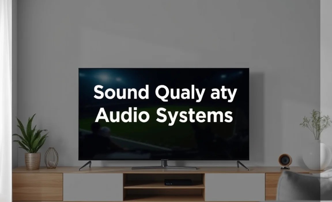 Sound Quality and Audio Systems