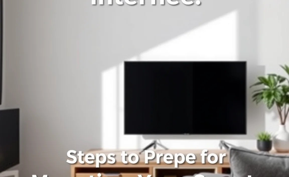 Steps to Prepare for Mounting Your Smart TV