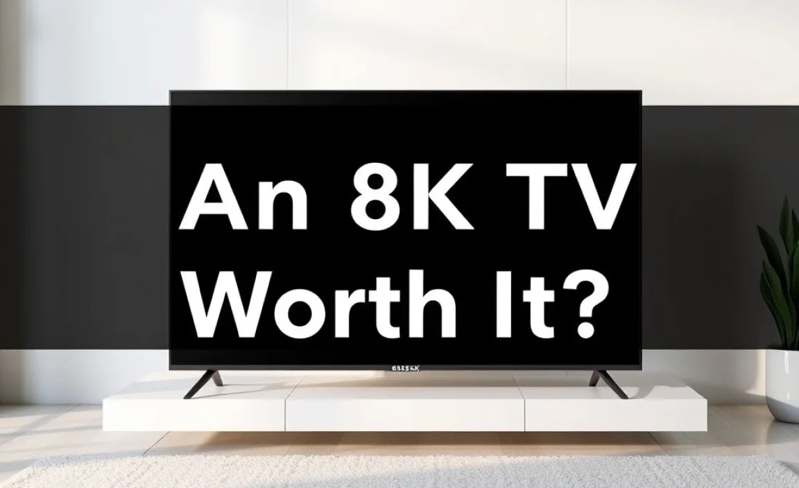 Technical Features to Look for in an 8K TV