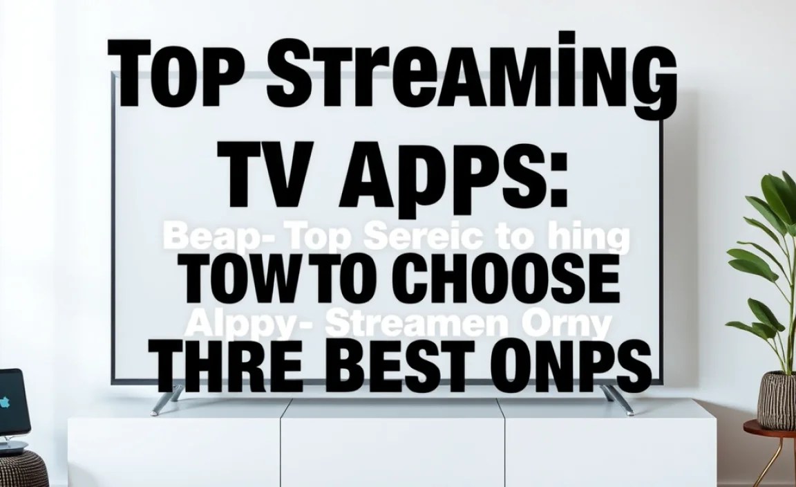 Tips for Selecting the Right Streaming App