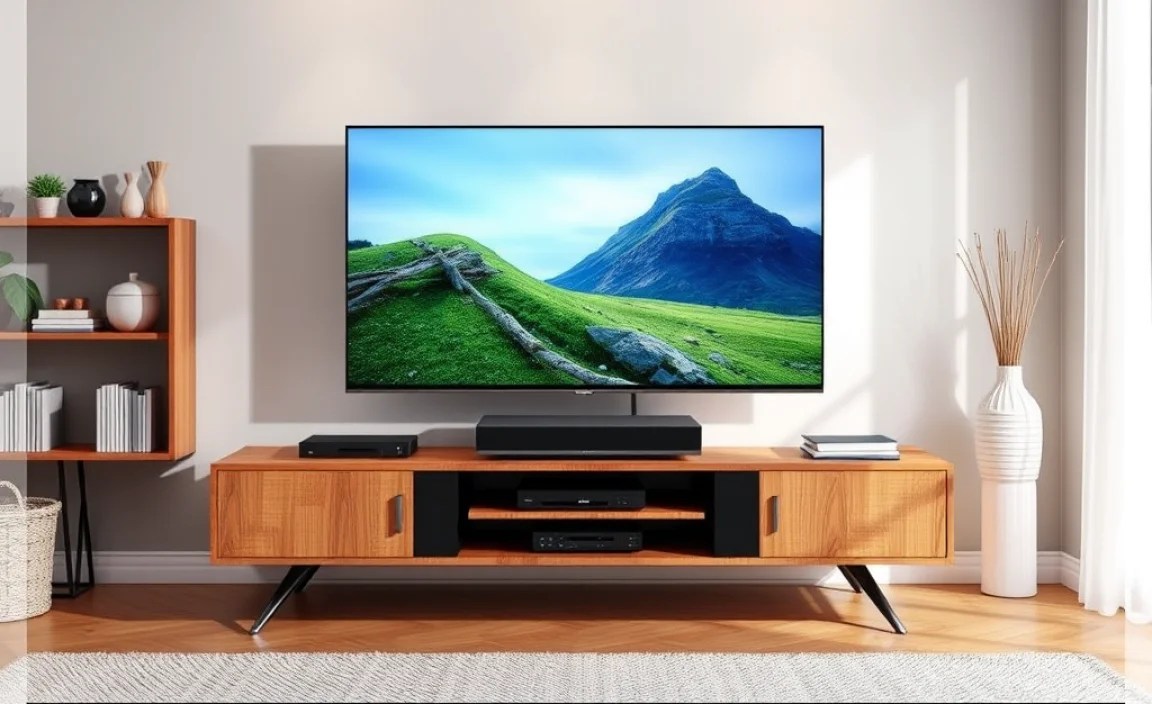 Top Brands Offering TV Stands with Cable Management
