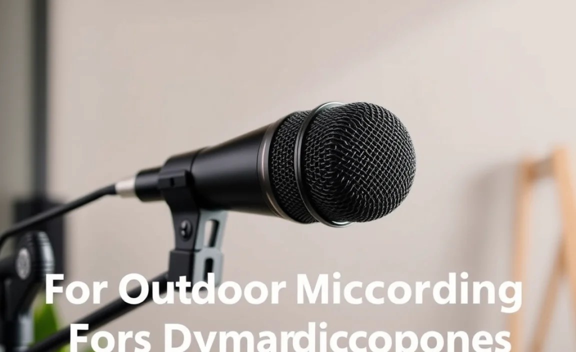 Top Dynamic Microphones for Outdoor Recording