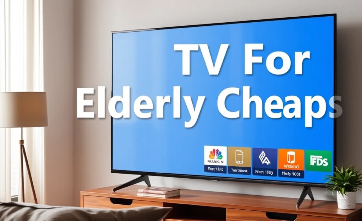 Top Features for Senior-Friendly TVs