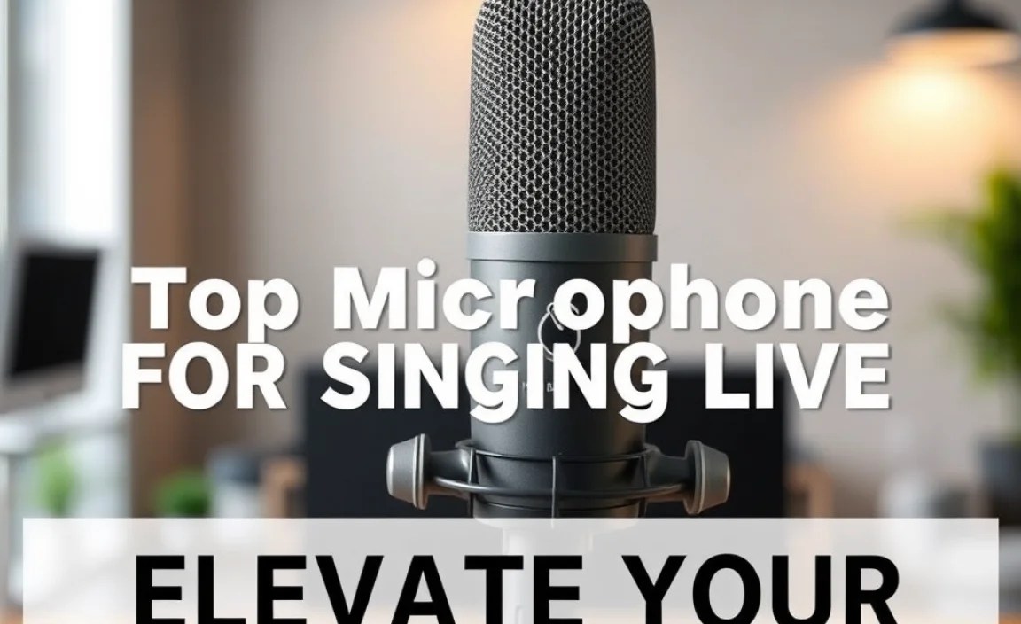 Top Microphone For Singing Live: Elevate Your Performance