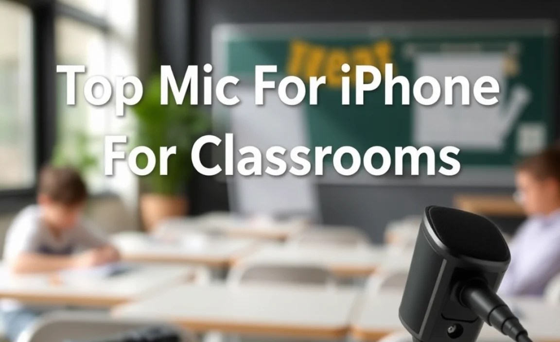 Top Microphone Recommendations for Classrooms