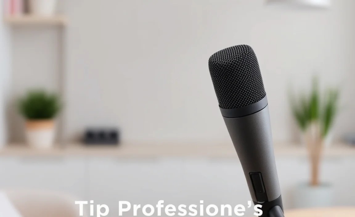 Top Professional Microphones Recommended for Beginners