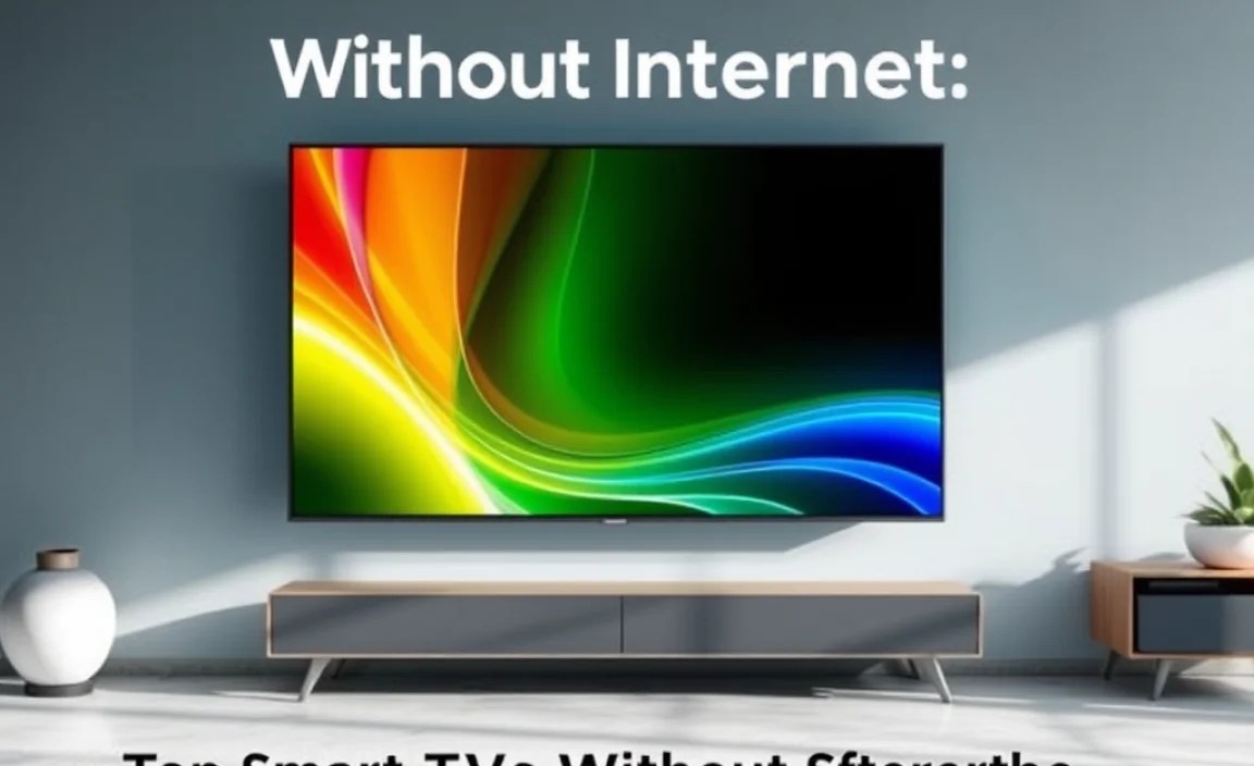 Top Smart TVs Without Internet that Support HDR